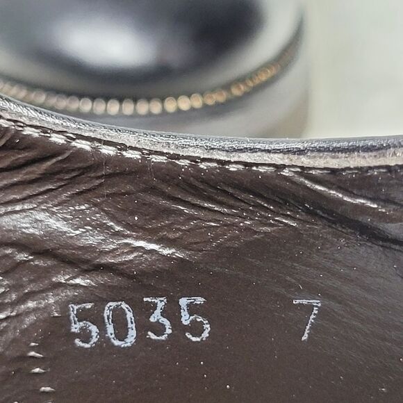 Cesare Paciotti Mens Shoes  Size 7 Black Leather Oxford Derby Luxury - Picture 7 of 12